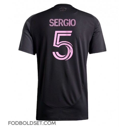 Inter Miami Sergio Busquets #5 Udebanetrøje 2025-26 Kortærmet